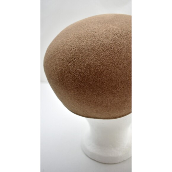 Vintage Country Gentleman Tan Wool Newsboy Cap - Lite Felt Water Repellent Hat - Picture 8 of 8